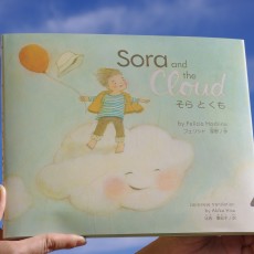 A copy of Sora and the Cloud in my hands!